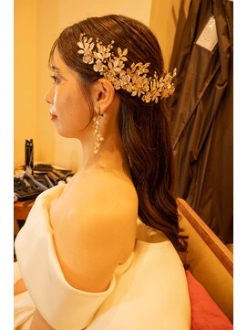 美容堂 ハーフアップ