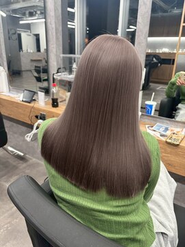 センス(SENSE.) チャコールグレー/ダブルカラー/ケアブリーチ