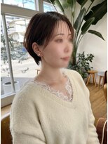 コムヘアー(COM HAIR)&nbsp;耳かけショート。