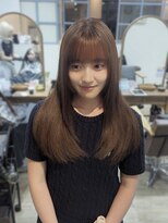 ナンバー エアロ 横浜(N° +aero)&nbsp;ブリーチなしダブルカラーでくすみグレージュ