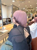 ヘアーブレイス(hair brace)&nbsp;千葉駅/着物ヘア/大人ガーリー/ダークアッシュ/似合わせカット