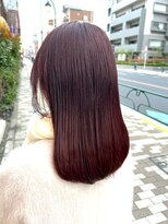 アース モード 新小岩店(EARTH/M) ローズブラウン×セミロング