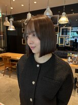 サラビューティーサイト 志免店(SARA Beauty Sight)&nbsp;【ボブ】透明感カラー×ぱつっとボブ