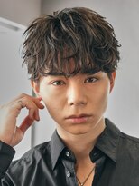 バイフィフス 原宿/表参道(by fifth)&nbsp;メンズシースルーマッシュニュアンスパーマシャドウパーマテテ風