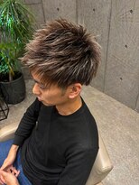 ザ サード プレイス トーキョー ギンザ(THE THIRD PLACE TOKYO GINZA)&nbsp;【銀座メンズ】ベリーショートのホワイトハイライト