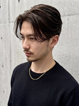 アル あびこ(aru.) 【メンズ】大人を上げる色気◎清潔感フェザーパーマ×時短セット