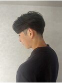 ICY秋成「フェザーショート&骨格矯正メンズカット」