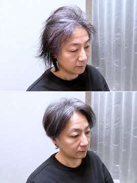 リライブ 名古屋(RELIVE) 30代40代50代M字センターパートサイドパート名古屋国際センター