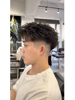 マスター(MASTER)&nbsp;毛流れフェードカット
