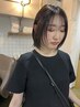 【人気NO3★】新規限定☆似合わせ前髪顔周りカット+髪質改善カラー¥12000