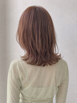 リア トーキョー(Lia TOKYO)&nbsp;【工藤武士】大人外ハネミディアム×まろやかベージュカラー艶髪