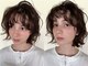 セルニ 福島(SELNI)の写真/顔周りのニュアンスカット×赤みを抑えた透明感カラー◎結んでも下ろしても扱いやすい♪