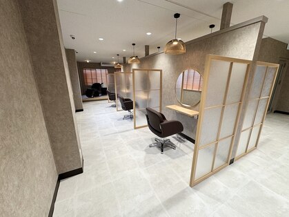 【全席完全個室サロン】ef lien西大寺 × 髪質改善ミルボンAujua認定サロンの写真