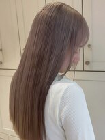 ベレーザ 川越(Beleza)&nbsp;14570_髪質改善ミルクベージュハッシュカットオリーブベージュ