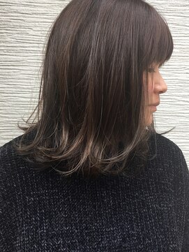 ブルー(BLUE) 【BLUE】透明感アッシュ