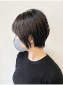 ツヤ感ショートボブ
