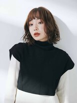 コムマティス 恵比寿ガーデンプレイス(Comme Matisse)&nbsp;ボブ/カーキグレージュ/大人かわいい[恵比寿/恵比寿駅]