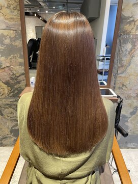 ジュエ (jouer) 髪質改善/艶髪/大人可愛い/ことりベージュブリーチなしカラー