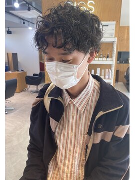 ディグス(DIGS) メンズスパイラルパーマ