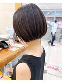 【morio札幌】札幌ボブ　大人かわいいぱつっとミニボブ