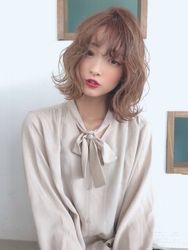 アリアバイエクラート 池袋店(ARiA by ECLART) 小顔くびれヘア大人かわいいハイライト美髪外ハネボブ