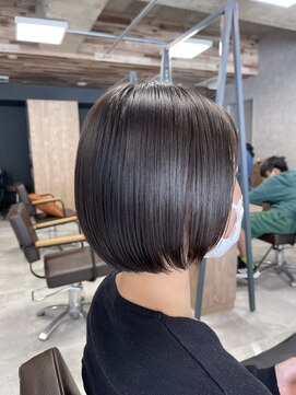 リンクエン(Link enn) ショート/ショートボブ/襟足すっきり/首元すっきり/ミニボブ