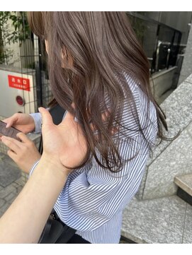 スケール(SCALE) ブリーチなしのこだわりのラベンダーグレージュ♪