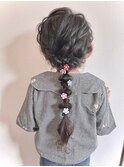 子供ヘアセット