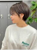 #大人ショート#グレージュカラー