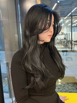 シティ(CITY) ブルージュカラー×韓国レイヤー・お顔周りカット【CHICA】