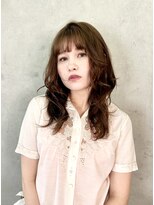 コイ(coii) 透明感アッシュベージュ顔周りレイヤー
