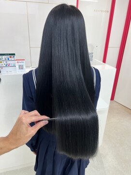 ジーナ 札幌(Zina) 髪質改善＊うる艶ストレート＊スーパーロング＊美髪