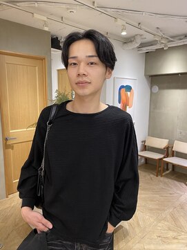 ローレン(LOREN) ベリーショート/ダークアッシュ/ニュアンスパーマ/韓国マッシュ