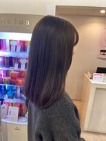 エヌアンドエーコンティ(N&A CONTi)&nbsp;秋冬のくすみブラウン 髪質改善トリートメント うる艶ロング