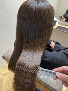 ネウィ 宮崎店(newi) 【AKIO】@newi_akio ☆圧倒的つや感酸性ストレート☆