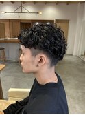 おしゃれワイルドパーマ