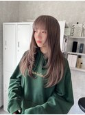 レイヤー×ミルクティーグレージュ