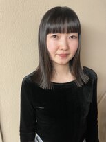 フェンヘアーアイス 中目黒(Fen.hair ici)&nbsp;20代30代大人可愛い韓国風艶感外はねミディアム
