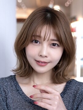 ドットハリス(.Hallis) レイヤーボブ/レイヤーカット/くびれレイヤー/韓国風ヘア