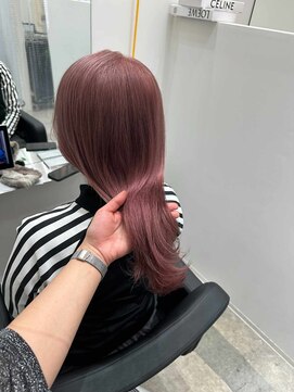 ウキ(uki) ピンク　ケアブリーチ