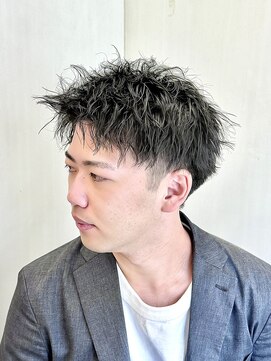 ヘアーアンドグルーミング ヨシザワインク(HAIR&GROOMING YOSHIZAWA Inc.) メンズビジネスショートツーブロックパーマ眉毛カット理容室