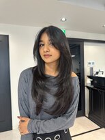 ボンズサロン(BONDZSALON)&nbsp;大人レイヤー×顔まわりレイヤー×バタフライカット【麻布十番】