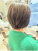 大人ナチュラル レイヤー ショート