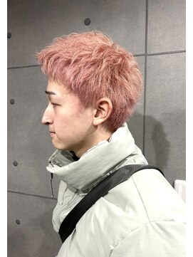 エル(EL.) メンズカット/ハイトーン/スパイキーショート/ブリーチ/盛岡