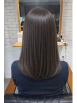 イチパーセント 横浜(1%)&nbsp;着物ヘア/大人ガーリー/ダークアッシュ/似合わせカット/横浜