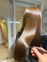 ジル アンク(Jill ankh)&nbsp;《姫路駅北　Jillankh》オリーブカラー　ダブルカラー　赤み消し