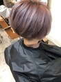 アグ ヘアー ルーウェ 手稲店(Agu hair ruwe)&nbsp;レディースショート×ダブルカラー