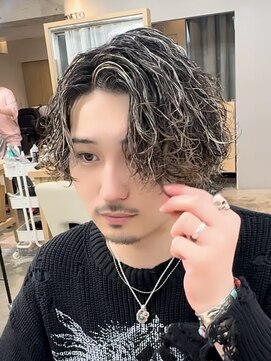 アイトーキョーリタ 渋谷(AI TOKYO Rita) グランジサーフカールパーマラウンドマッシュナチュラルマッシュ
