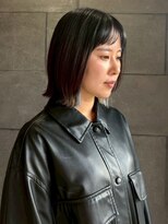 ディスコネクト(DISCO-N-NECT) 外ハネボブ 髪質改善 顔周りカット 顔周りレイヤー 艶髪