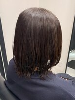 ルシック(LE CHIC)&nbsp;ミディアムスタイル/髪質改善/透明感カラー/ダークグレージュ